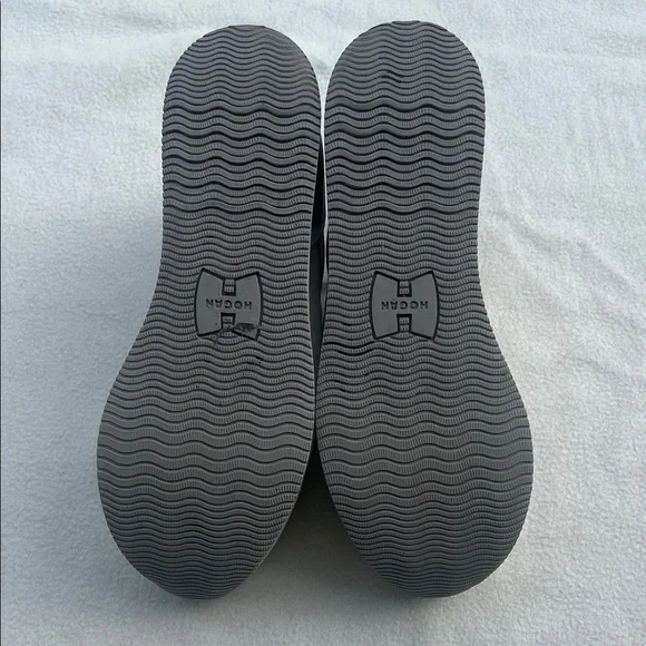 Leather Hogan Platform Sneakera - Picture 6 of 8